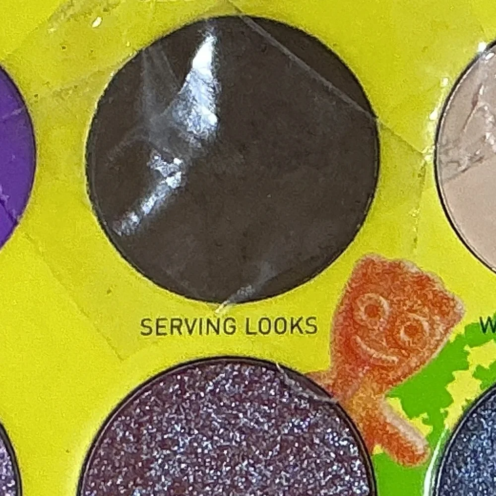 Morphe Eyeshadow Palette Sour Patch Kids, Sour Then Sweet, Bright Hues, Shimmer